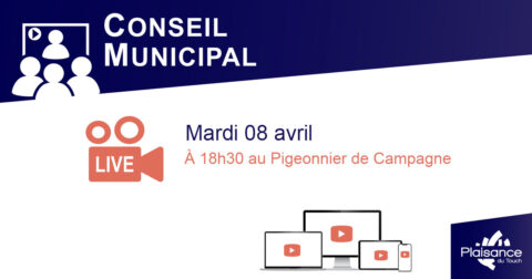 Conseil municipal du mardi 08 avril à 18h30 au pigeonnier de campagne